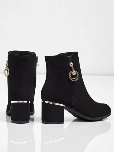 Women's Eco-Leather Heeled Ankle Boots Norevaya