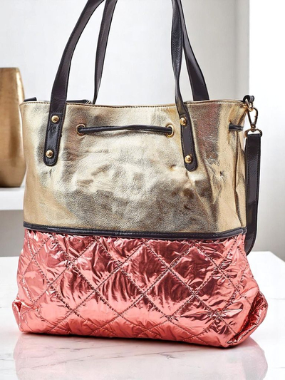 Royalfashion Large women's handbag Golden Luxe Shopper