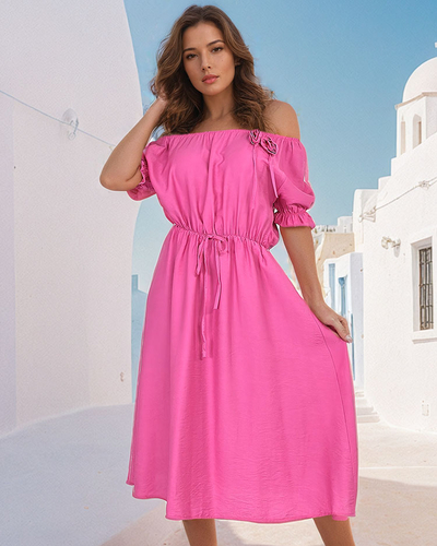 Royalfashion Naiste midi-kleit a'la hiszpanka