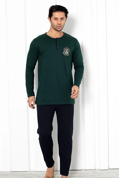 Royalfashion Meeste puuvillased öösärk