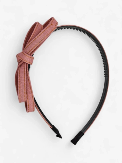 Royalfashion Hairband with Bow Denim Style