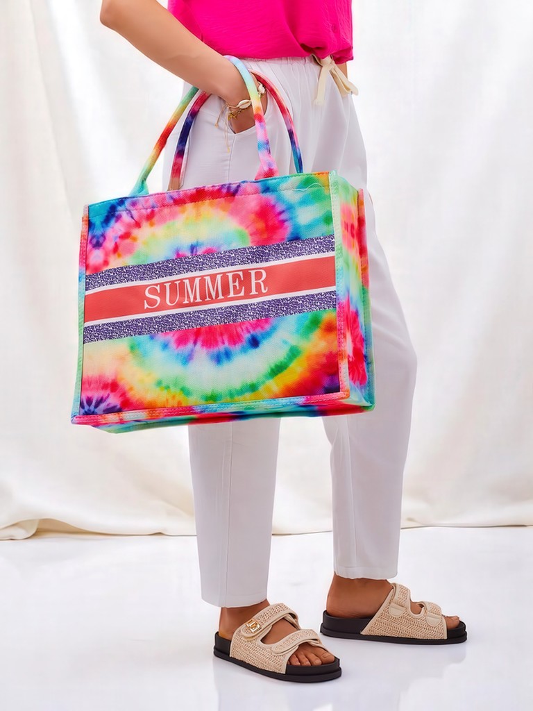 Colorful Summer Fabric Bag by Royal Fashion
