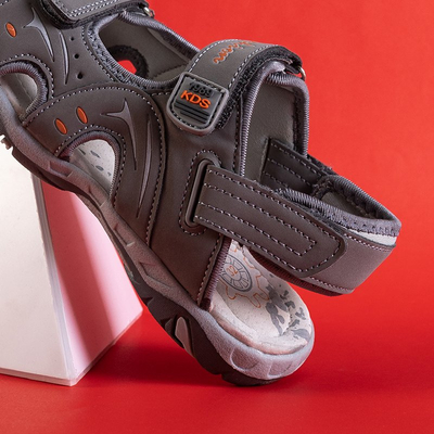 Hallid laste sandaalid Velcro Roser - Jalatsid