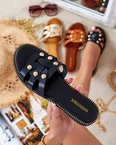 Royalfashion Naiste Erole lamedatallalised flip-flopid