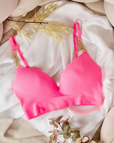 Royalfashion Naiste ribi rinnahoidja dekoratiivsete rihmadega