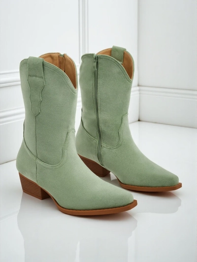 Women's Eco Suede Cowboy Boots SpireHush