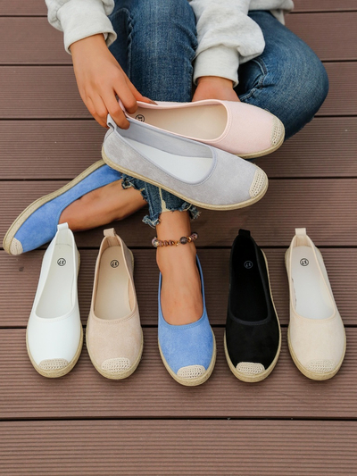 Royalfashion Women's eco-suede espadrilles Aroles