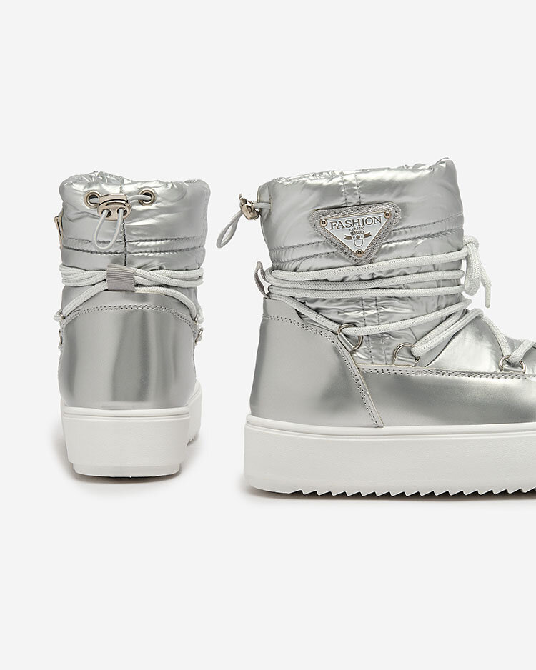 Royalfashion Laste liibuvad a'la lumesaapad hõbedast Asifa