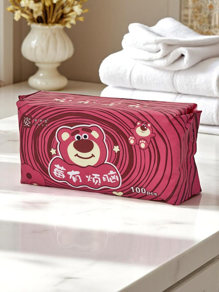 Puuvillased niisked salvrätikud 100 tk.