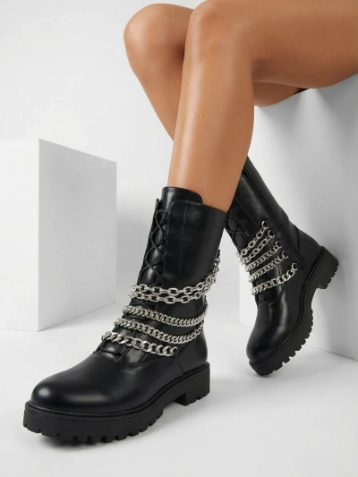 Royalfashion Naiste baggersaapad mustad Goserre