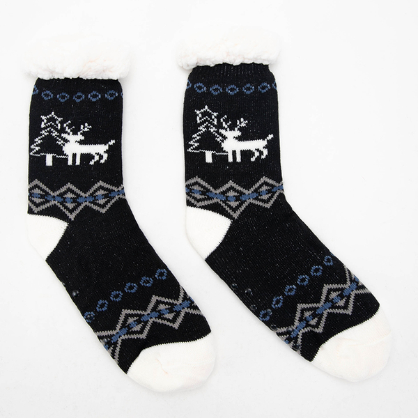 Women's winter socks with patterns - Underwear