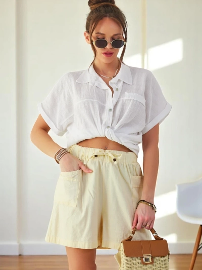 Royalfashion Cotton women's shorts