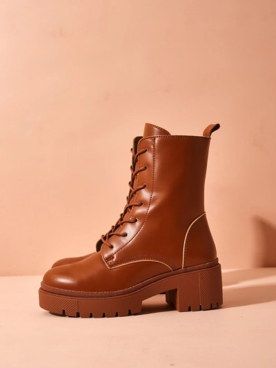 Royalfashion Women's Bumalo lace-up boots