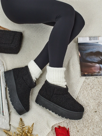 Marellin Women's Short Faux Snow Boots