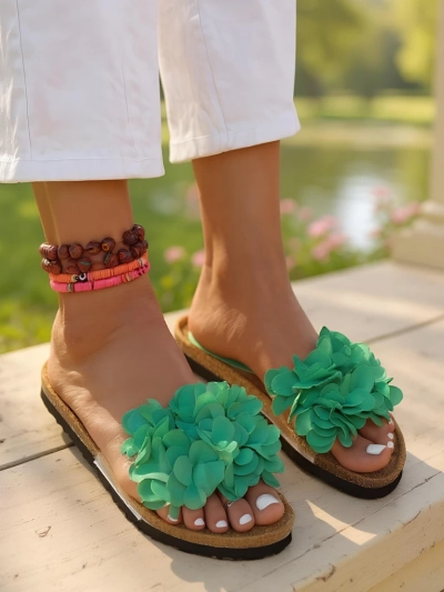 Royalfashion Naiste plätud lilledega Flora Soft