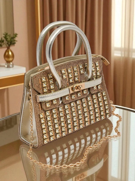 Royalfashion Женская сумка-клатч с цирконами Seren Voux