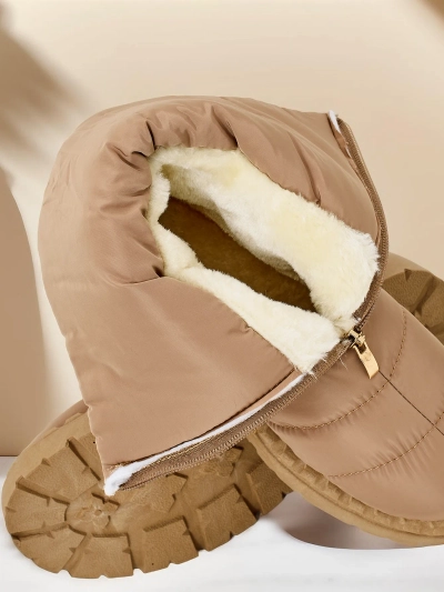 Royalfashion Kvinner sine snjóflókkar fótalar Esissa