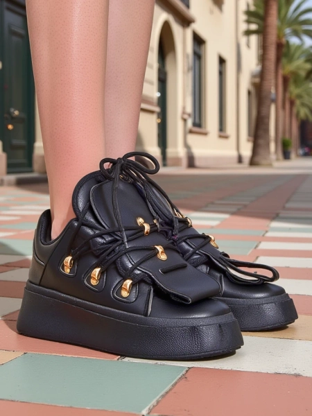 Royalfashion Naisten lenkkitossut koristeellisella kieliosalla