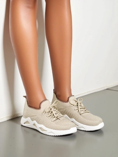 Royalfashion Women's slip-on fabric sports shoes Terrifa
