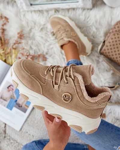 Royalfashion Женские утепленные кроссовки Caromi