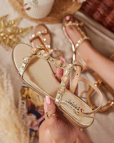 Royalfashion Naiste Selina tsirkooniumiga sandaalid