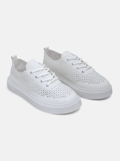 Royalfashion Women's Ażurowe Sporty Lace-Up Shoes Adette