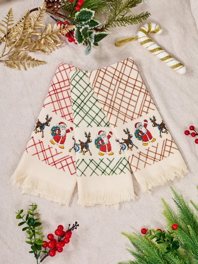 Royalfashion jõuluhõnguline 3-osaline köögirätikute komplekt