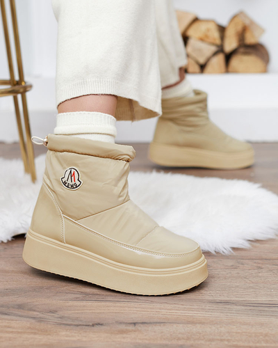 Royalfashion Naiste liibuvad lumesaapad heleroosa värvi Ademra