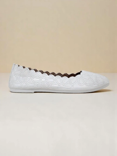 Royalfashion Floral women’s Magerro ballet flats