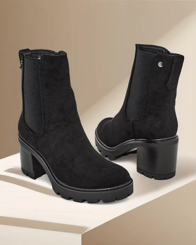 Royalfashion Eko-seude kvinnosko på en stolpe Weggis