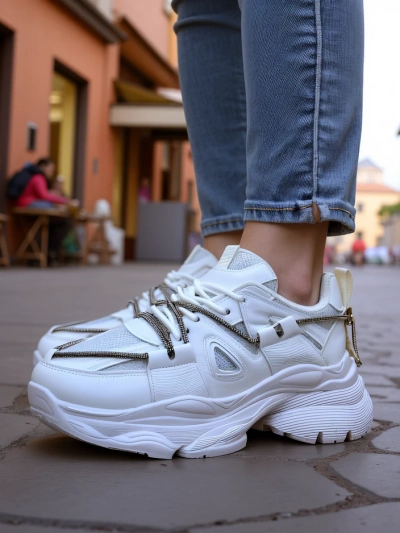 Royalfashion Naiste Sneakers Paksul Tallal Reterri