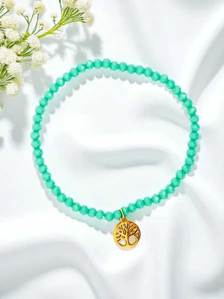 Royalfashion Women's bracelet with tree pendant