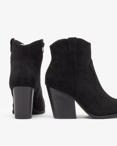Royalfashion Black women's insulated Diva Charms boots