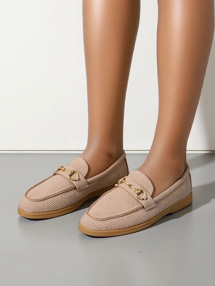 Royalfashion Women's cutout moccasins Siezines