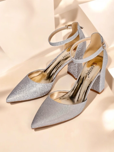 Royalfashion Женские туфли на каблуках с блестками Noratt