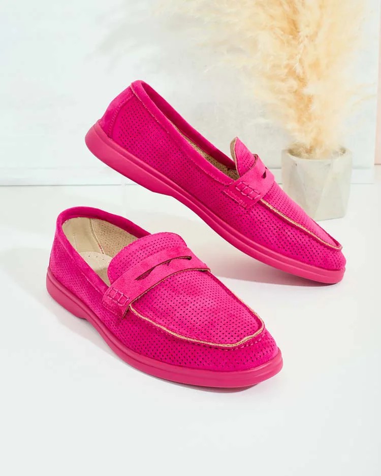 Royalfashion Women's openwork moccasins Sierro