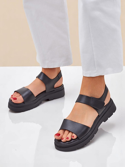 Kuninglik moe Naiste sandaalid paksema tallaga Otvanna