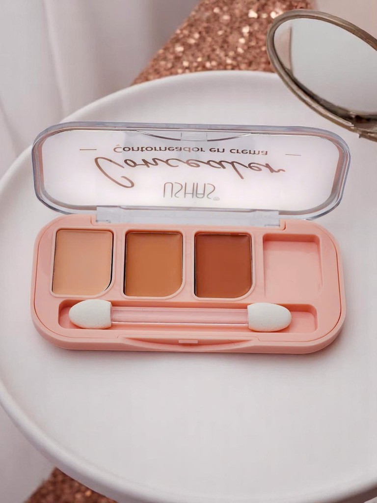 Mattifying Contour Palette 3 shades Bisque Chestnut