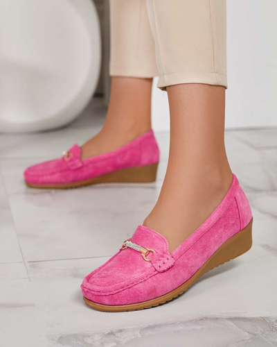 Royalfashion Женские замшевые мокасины Eko