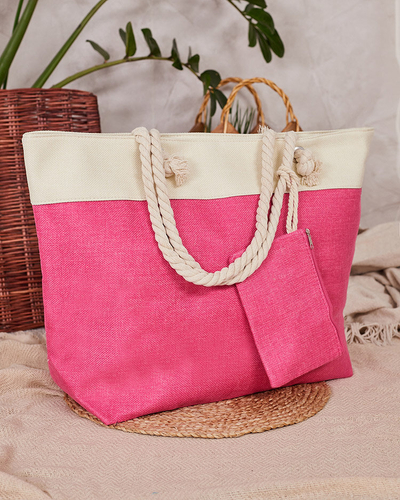 Royalfashion Fabric bag in holiday pattern for shoulder