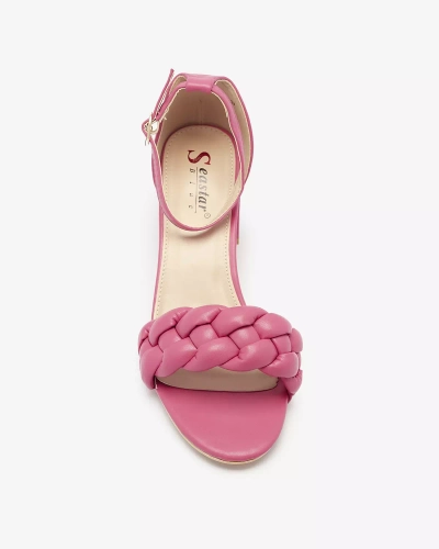 Fuksia naiste postisandaalid Marines - Jalatsid