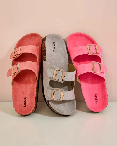 Royalfashion Naiste solkidega flip-flopid Foumy