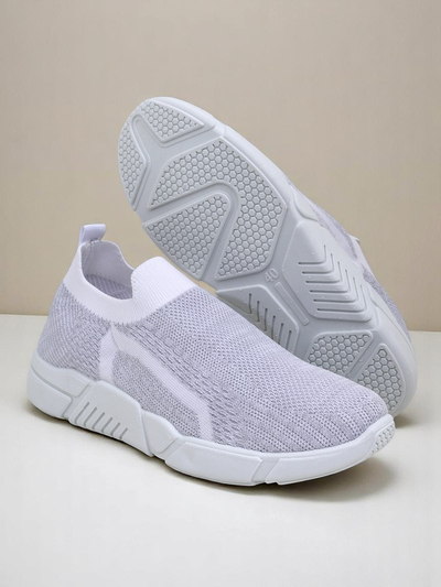 Royalfashion Women's slip-on fabric sports shoes Vena