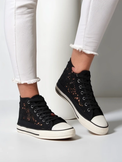 Royalfashion Women's perforated sneakers Limme