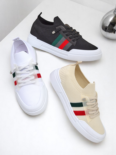 Royalfashion naiste tossud värviliste triipudega Ettas