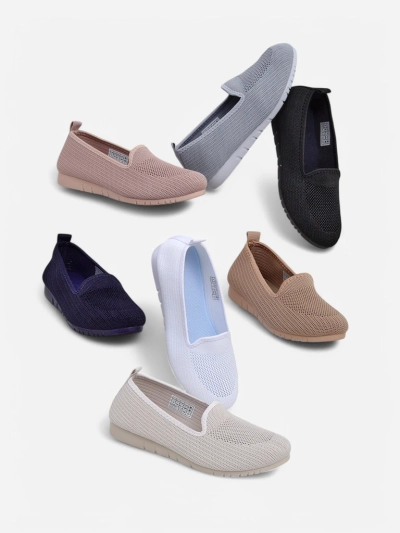 Royalfashion Women's fabric moccasins Caerit