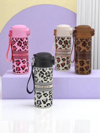 Royalfashion Thermal Mug with Spout Glam Leo