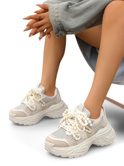 Royalfashion Naisten urheilukengät paksummalla pohjalla Loness