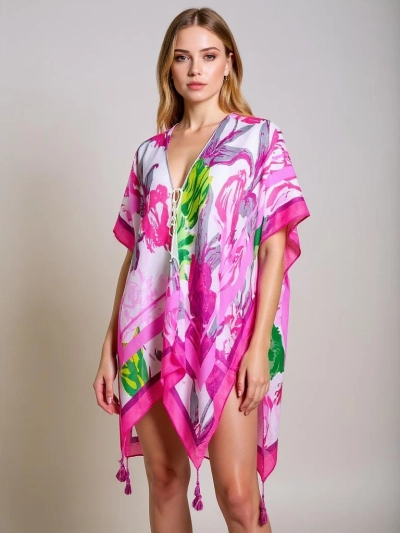 Royalfashioni Sukienka Pareo Hera Fiore – mitmevärviline, universaalne