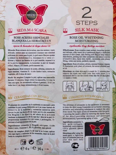 Loomulik taim - Seerumi ja roosimaski komplekt 6g+36g x 10tk